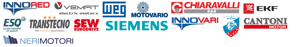 Электродвигатели Innored, Vemat, Weg, Motovario, Chiaravalli, EKF, ESQ, Transtecno, Sew Eurodrive, Siemens, Innovari, Орлан, Cantoni, Nerimotori.